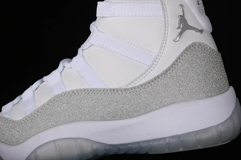 All categories Air Jordan Jordan series basketball shoes Air Jordan 11 Air Jordan 11 Metallic Silver AJ11 Joe 11 Swarovski Starry AR0715-100